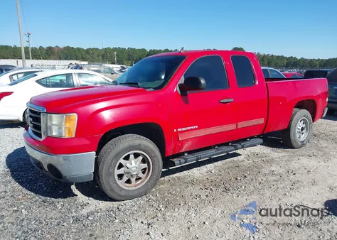 2009 GMC Sierra 1500 Sle z USA, uszkodzony, nr VIN 1GTEC29C29Z277926